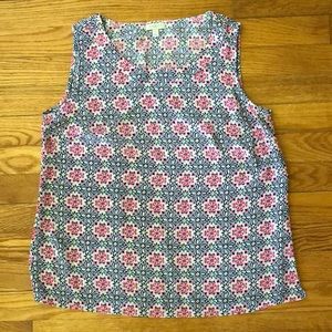 Talbots sleeveless top, size P